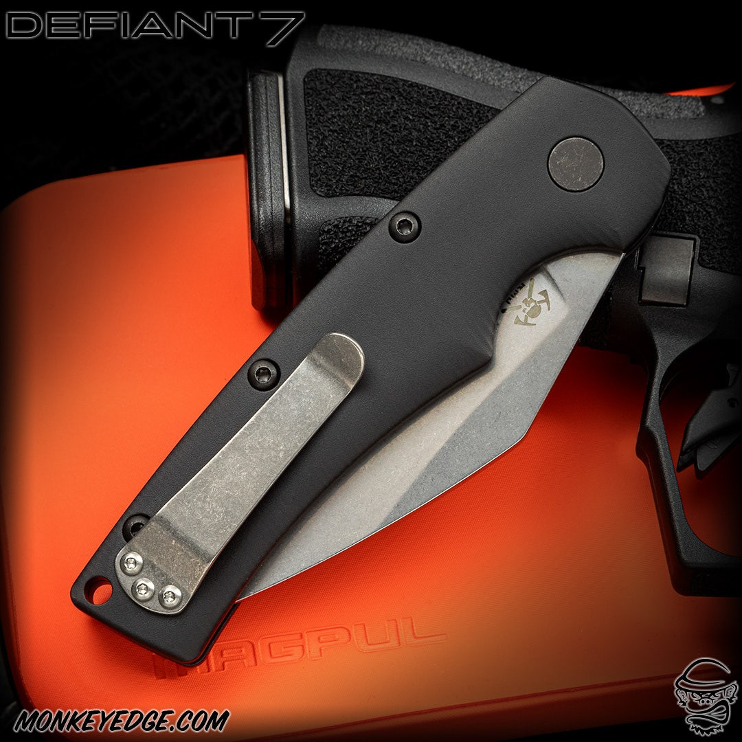 Monkey Edge - Defiant 7 Folder: Seax - Stonewashed