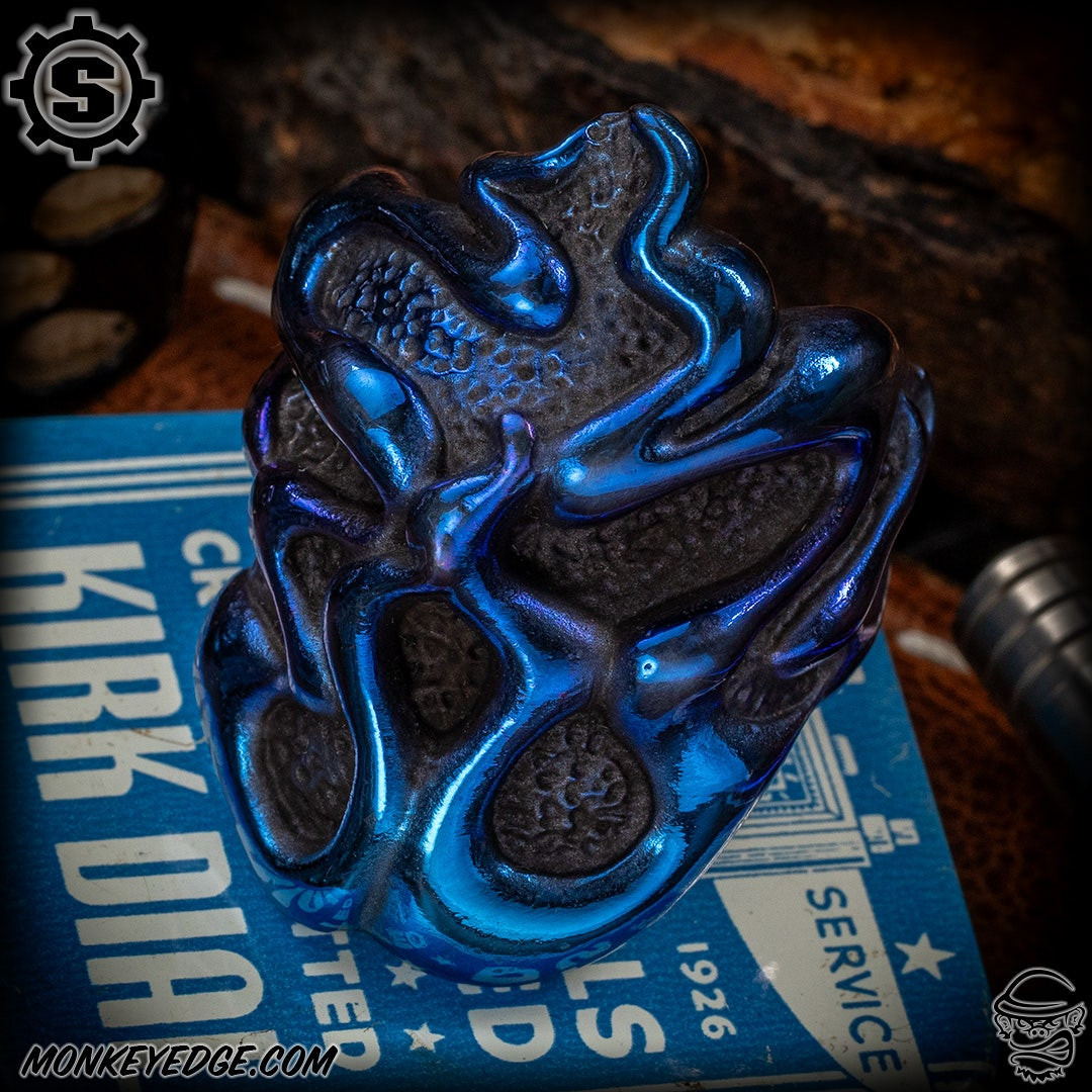 Monkey Edge - Starlingear Ring: Vapor Puncher - Titanium Blue - 10