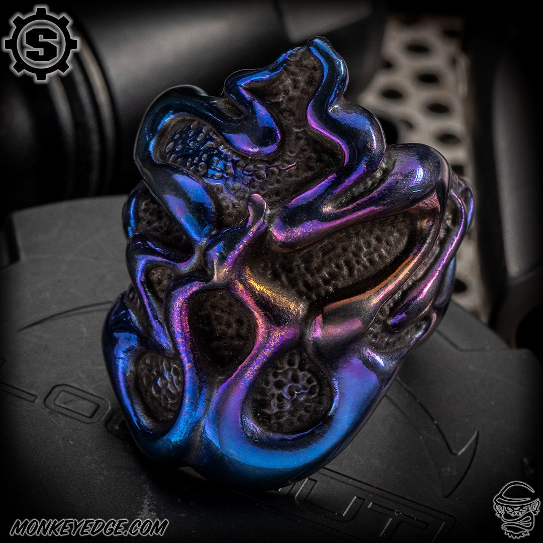 Monkey Edge - Starlingear Ring: Vapor Puncher - Titanium Purple - 11