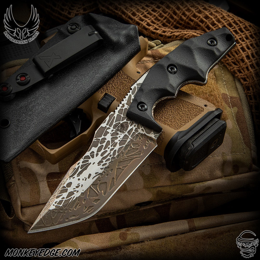 Monkey Edge - Bawidamann Blades: Pogn-XL Modified Drop Point