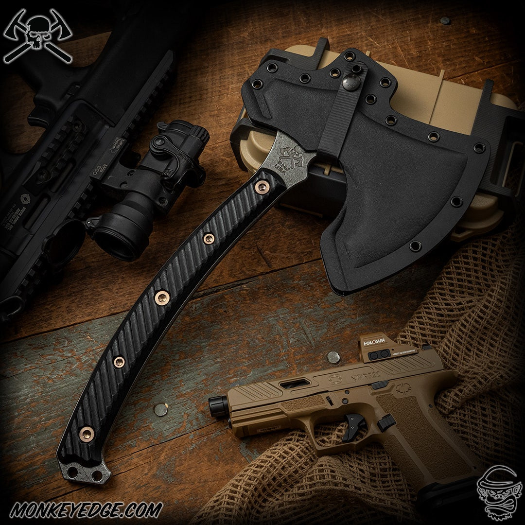 Monkey Edge - RMJ Tactical Axe: Berserker - Acid Etched