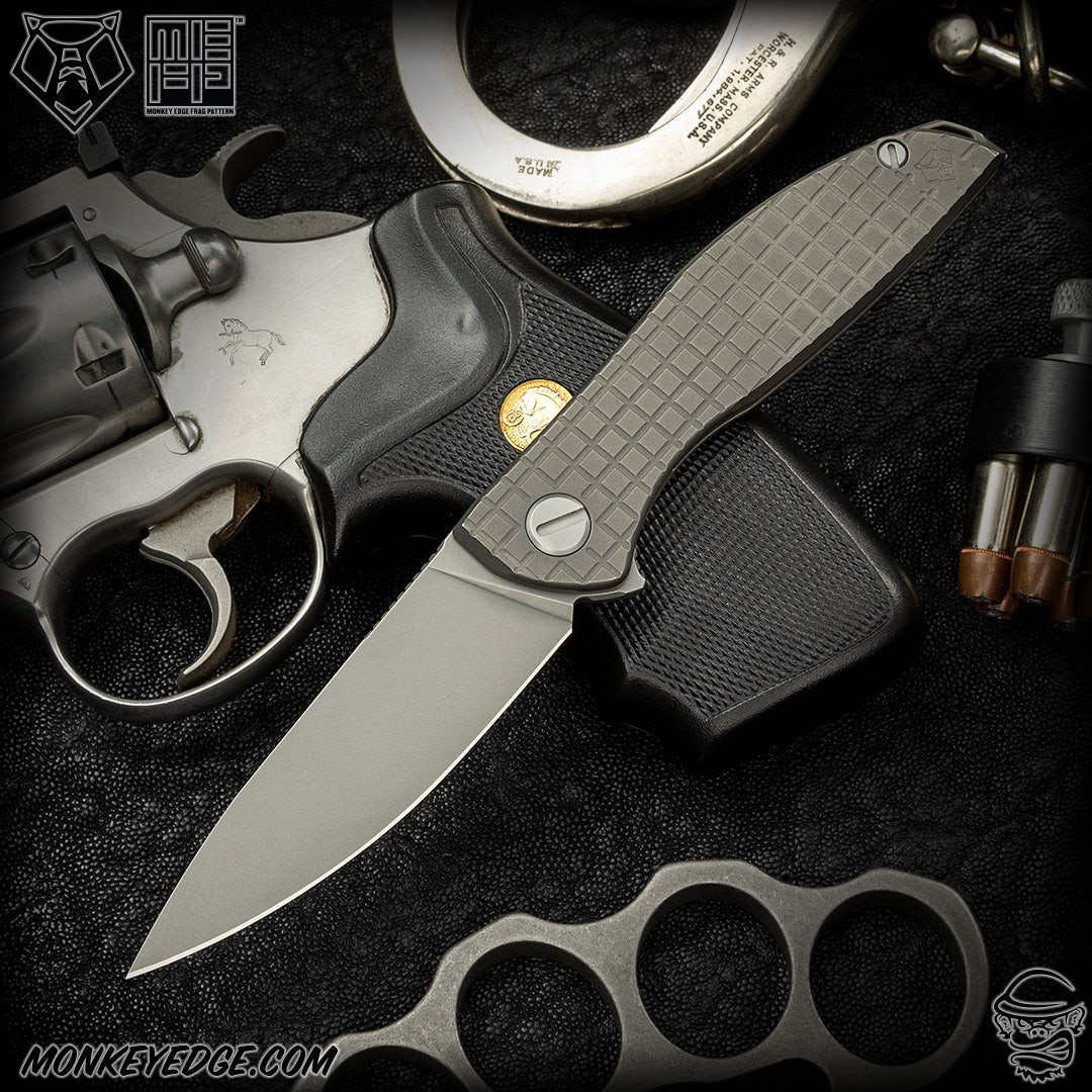 Monkey Edge - Shirogorov Knives: NeOn Zero Monkey Edge FRAG