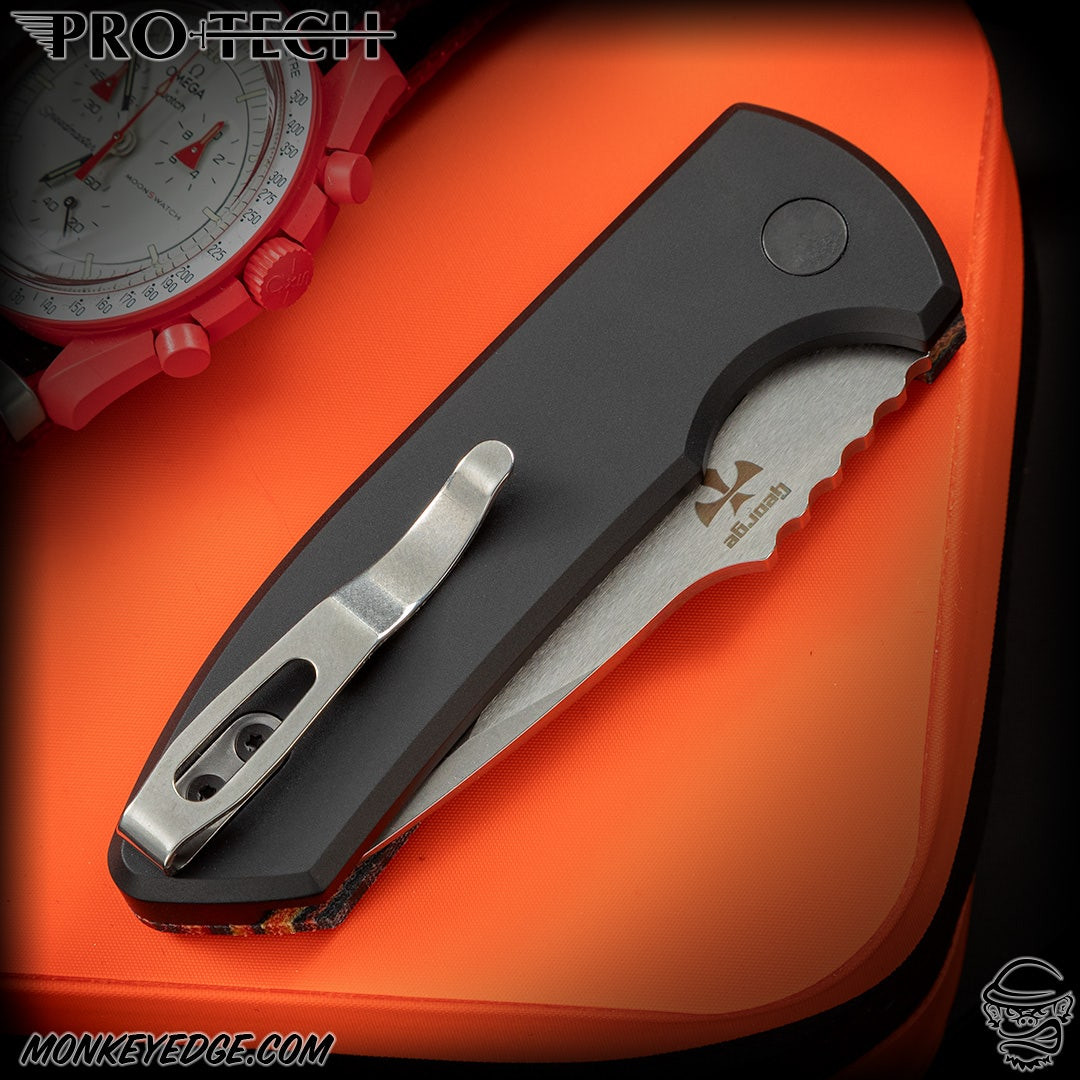 【激レアデック】Silent Lapis Special Gilded200限定 Monkey Edge - Pro-Tech Knives: SBR (Les George Design) One Off