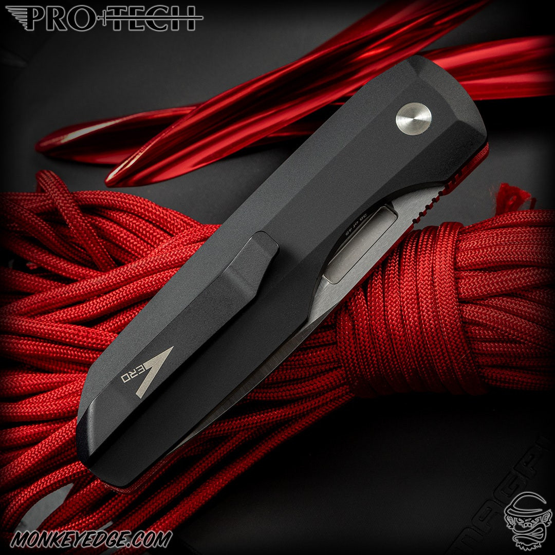 Monkey Edge - Pro-Tech Knives: Vero Synapse Auto - Two Tone/Red