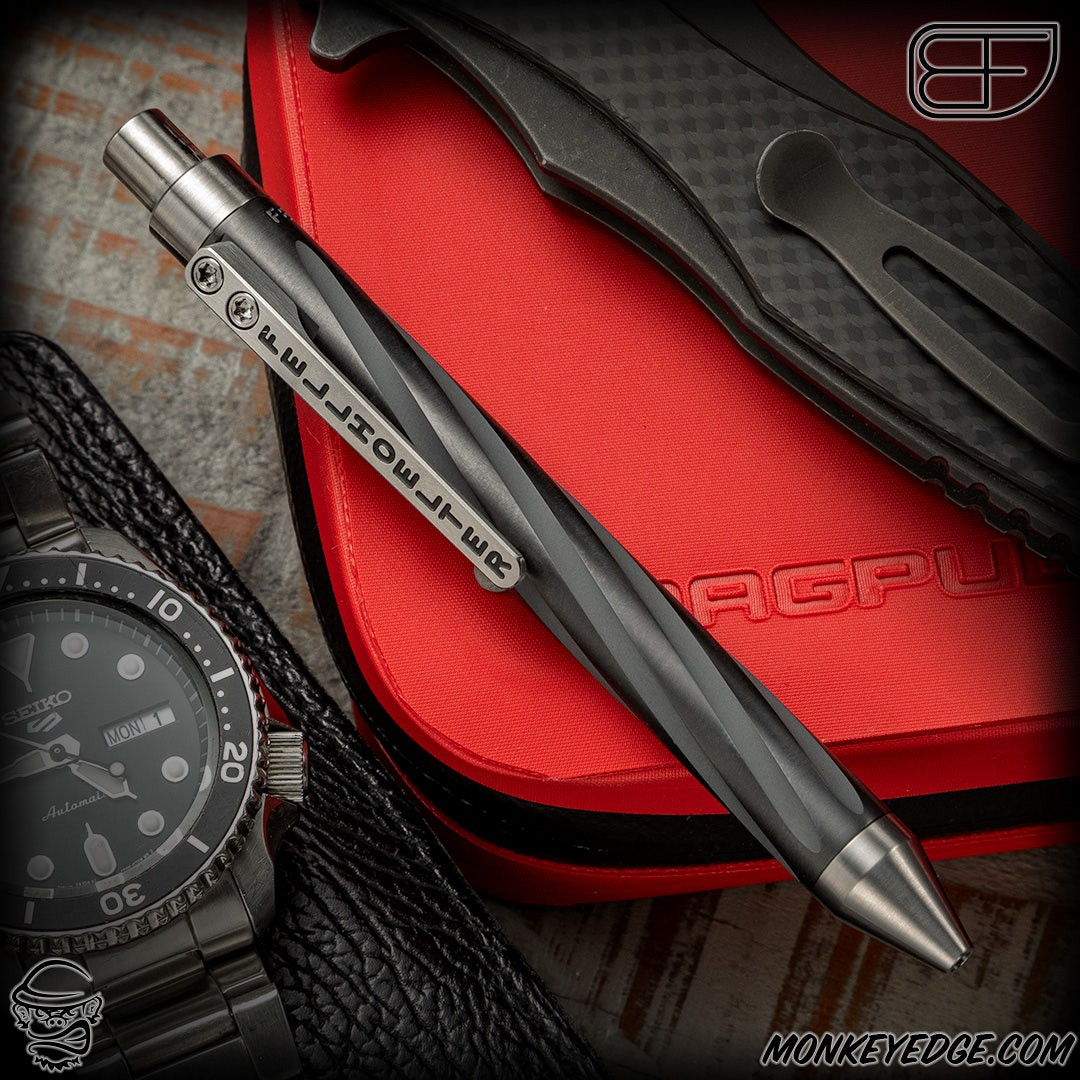 Monke Edge - Fellhoelter TiCkler G2 Pen - Zirconium Two Tone