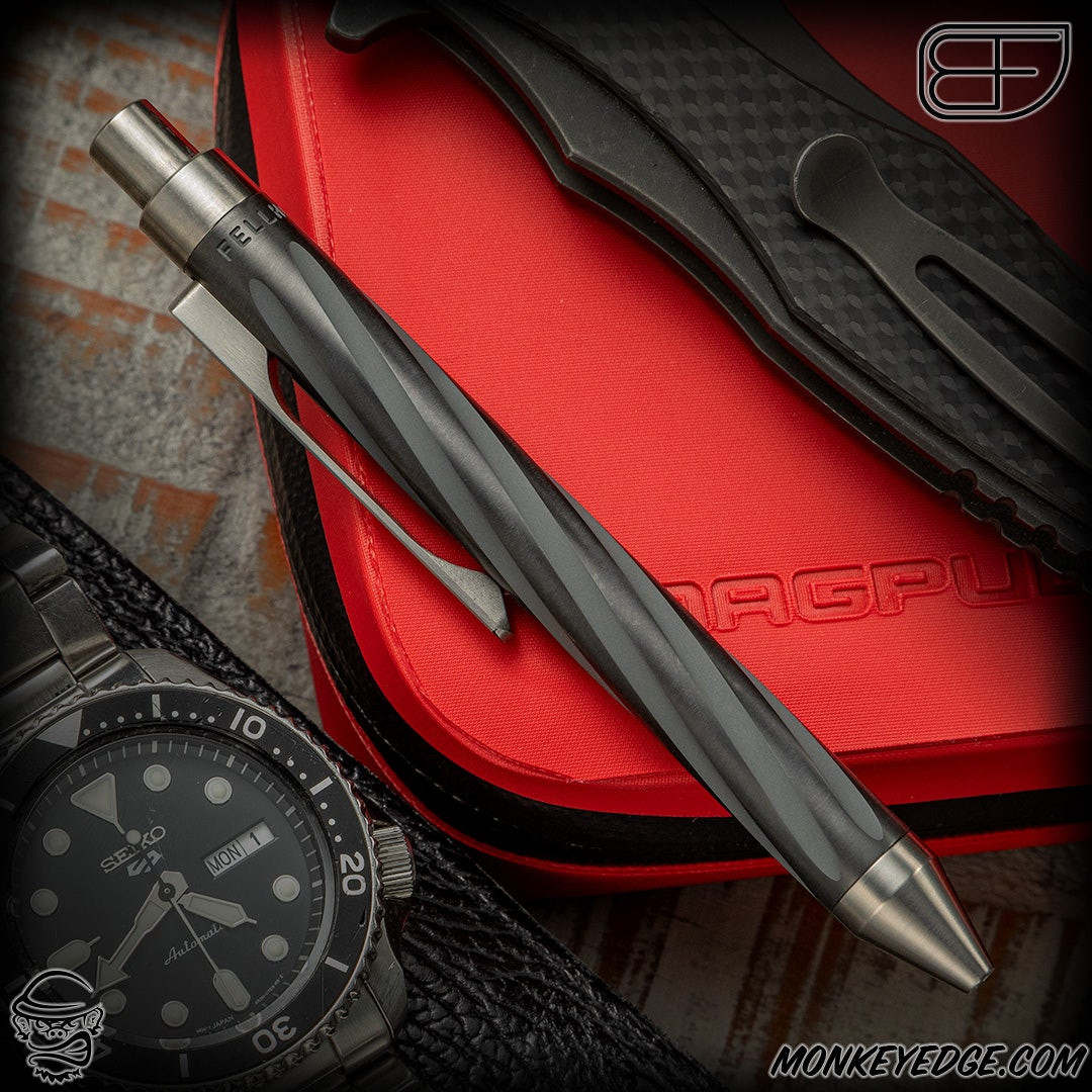 Monke Edge - Fellhoelter TiCkler G2 Pen - Zirconium Two Tone