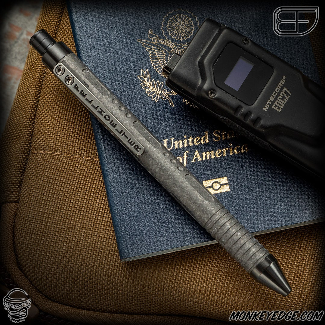 Monkey Edge - Fellhoelter TiCkler Pen - CrystalTi Deluxe w/Zirc