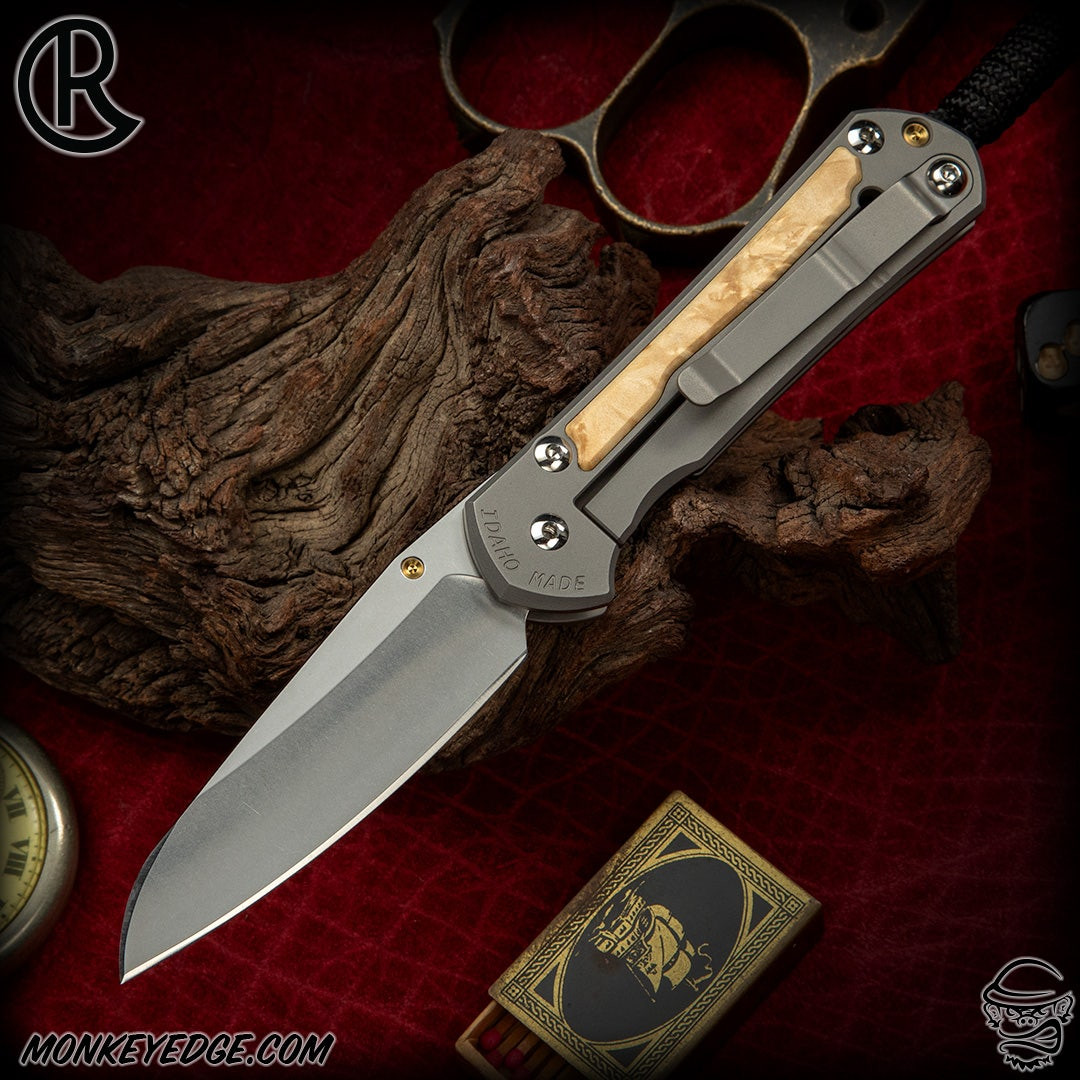 Monkey Edge - Chris Reeve Knives Folder: Sebenza 31 Small Inlay