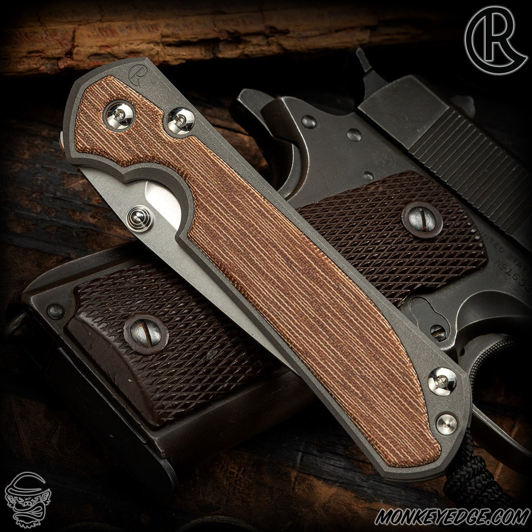 Monkey Edge - Chris Reeve Knives Folder: Sebenza 31 Large Inlay