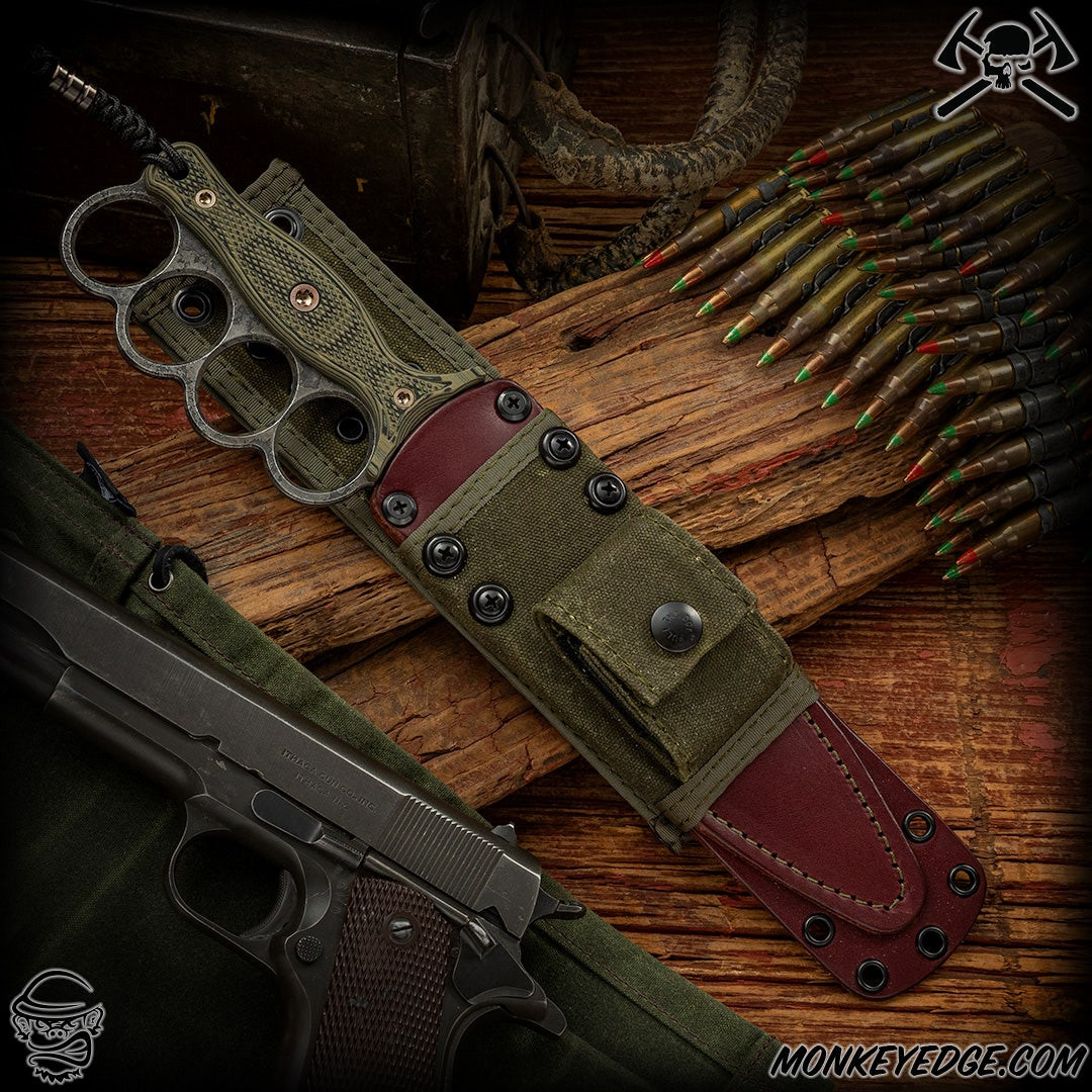 Monkey Edge - RMJ Tactical Fixed Blade: Trench Raider - Acid