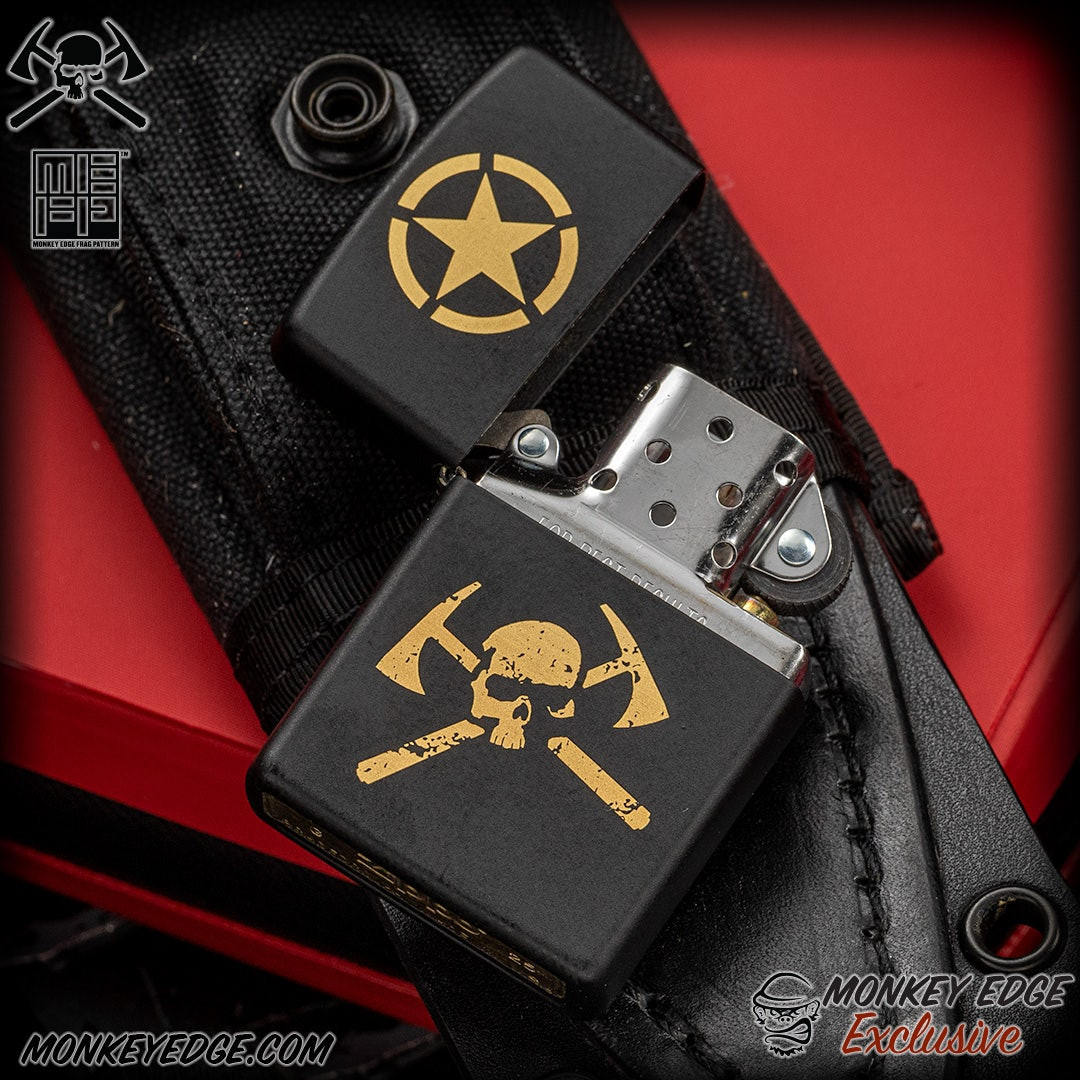 Troubled Waters 銃弾加工 レイヤード フーディー 黒S Monkey Edge - RMJ Tactical Fixed Blade: Trench Raider - Blackout