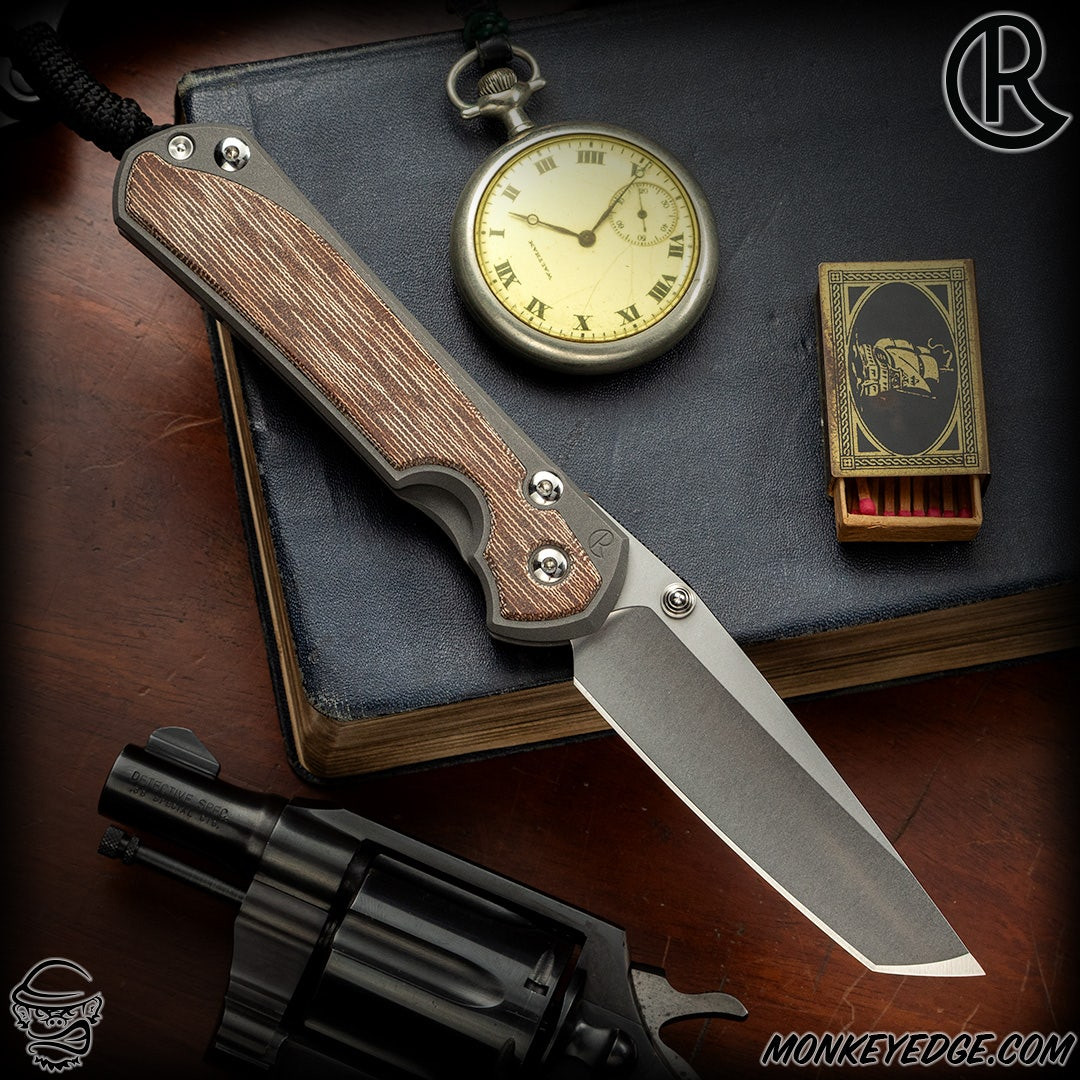 Monkey Edge - Chris Reeve Knives Folder: Sebenza 31 Large Inlay