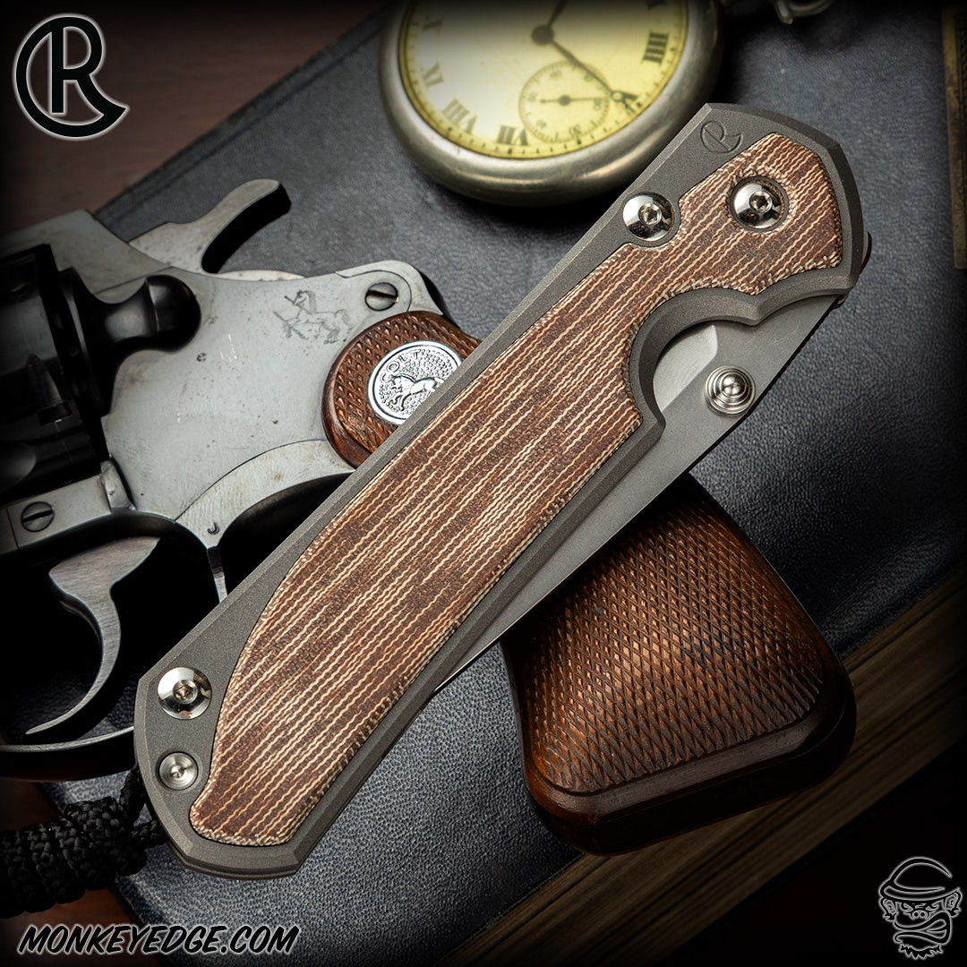 Monkey Edge - Chris Reeve Knives Folder: Sebenza 31 Large Inlay