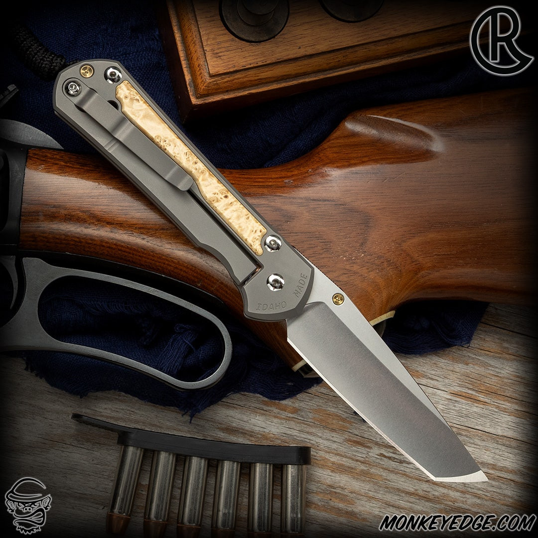 俺の兜　2枚　orenokabuto Zworks ハーフユニット　IGT ② Monkey Edge - Chris Reeve Knives Folder: Sebenza 31 Large Inlay