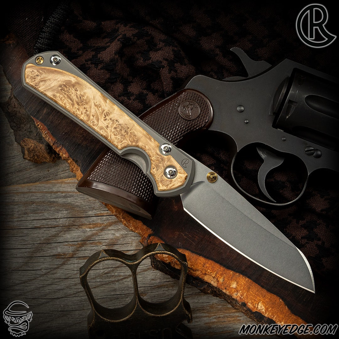 セール中‼️ENFOLD　 SOMELOS レイヤーライクプルオーバー Monkey Edge - Chris Reeve Knives Folder: Sebenza 31 Large Inlay