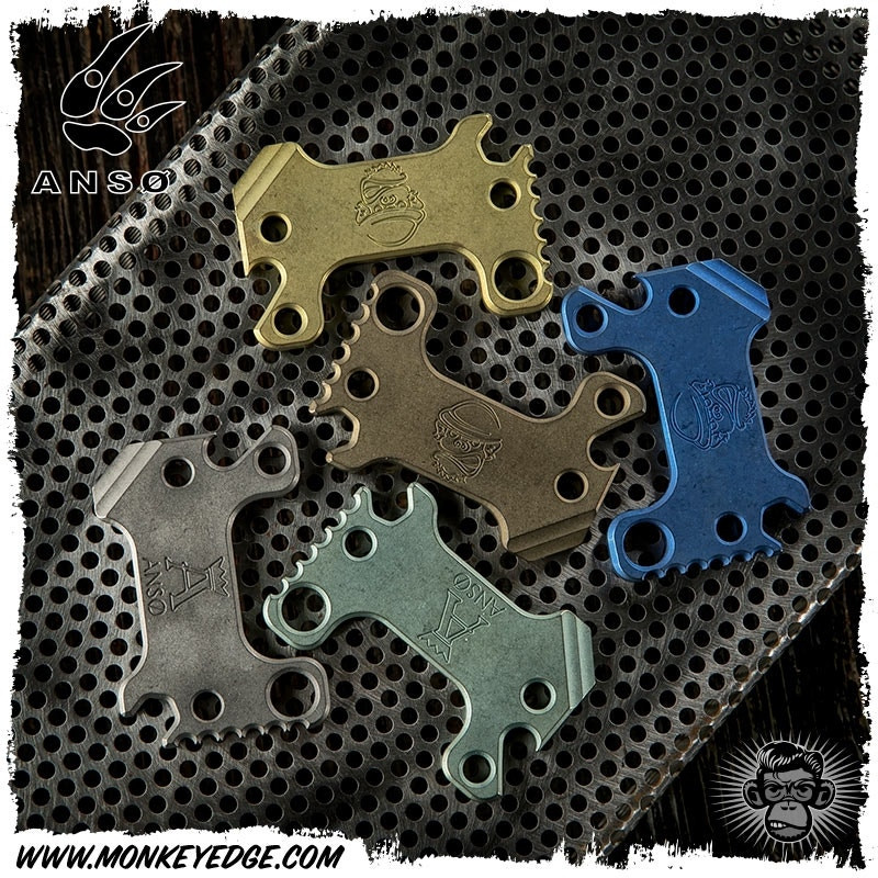 Monkey Edge - Anso of Denmark Pry-M8 Multitool Titanium - MONKEY