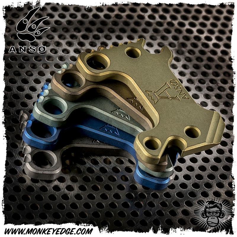 Monkey Edge - Anso of Denmark Pry-M8 Multitool Titanium - MONKEY