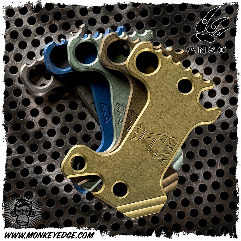 Monkey Edge - Anso of Denmark Pry-M8 Multitool Titanium - MONKEY