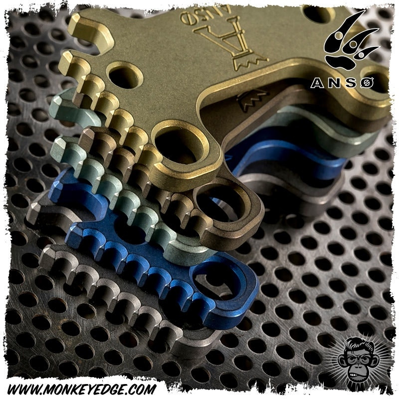 Monkey Edge - Anso of Denmark Pry-M8 Multitool Titanium - MONKEY