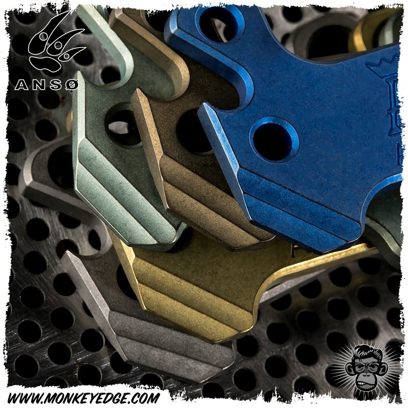 【anan】 Monkey Edge - Anso of Denmark Pry-M8 Multitool Titanium - MONKEY