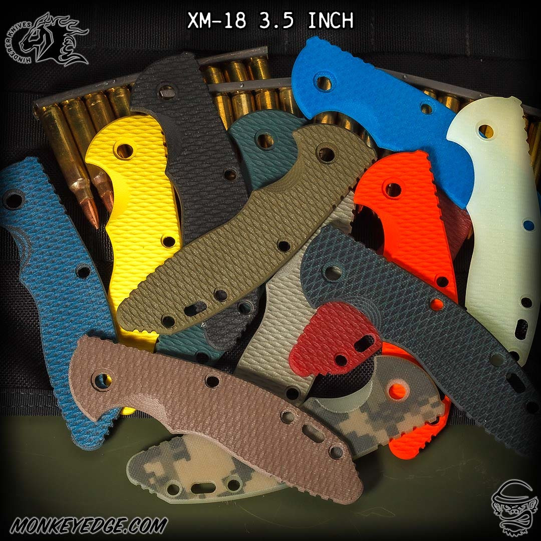 Monkey Edge - Hinderer Scale: XM-18 3.5 Inch - G10 XM Texture