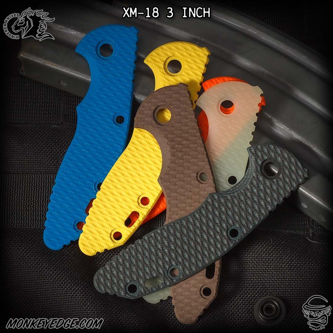 Monkey Edge - Hinderer Scale: XM-18 3 Inch - G10 XM Texture