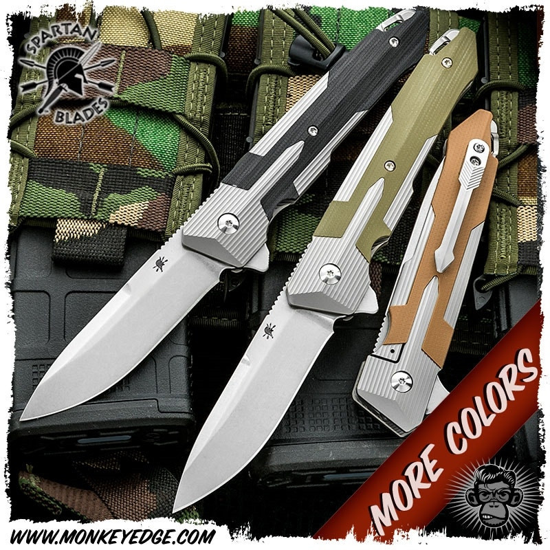 BALKEN EURO SPARTAN 22インチ 4本セット Monkey Edge - Spartan Blades Folder: Kranos - G10
