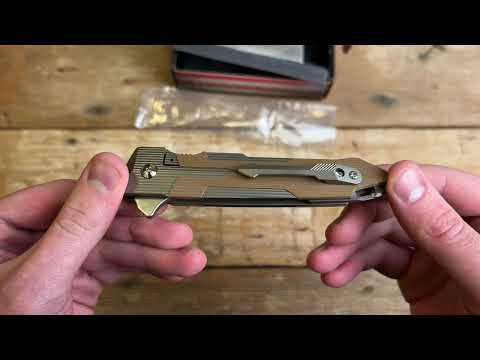Monkey Edge - Spartan Blades Folder: Kranos - G10