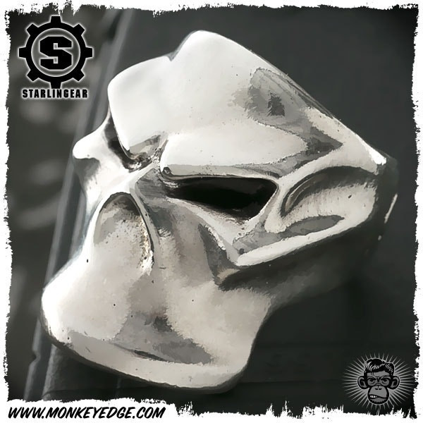 Monkey Edge - Starlingear Ring: Stealth Puncher - Silver