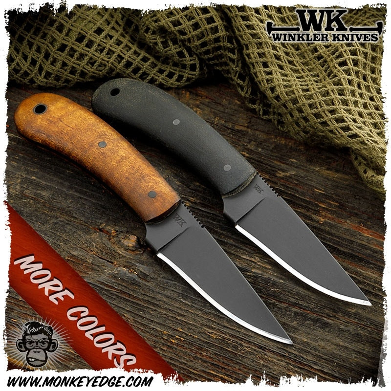 GMW RUFSKIN2枚セット佐々木様 Monkey Edge: Winkler Knives Fixed: SD-2 (Original Tapered Tang