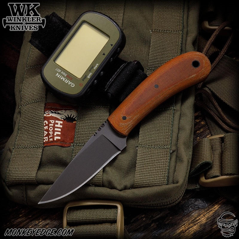 Monkey Edge: Winkler Knives Fixed: SD-2 (Original Tapered Tang