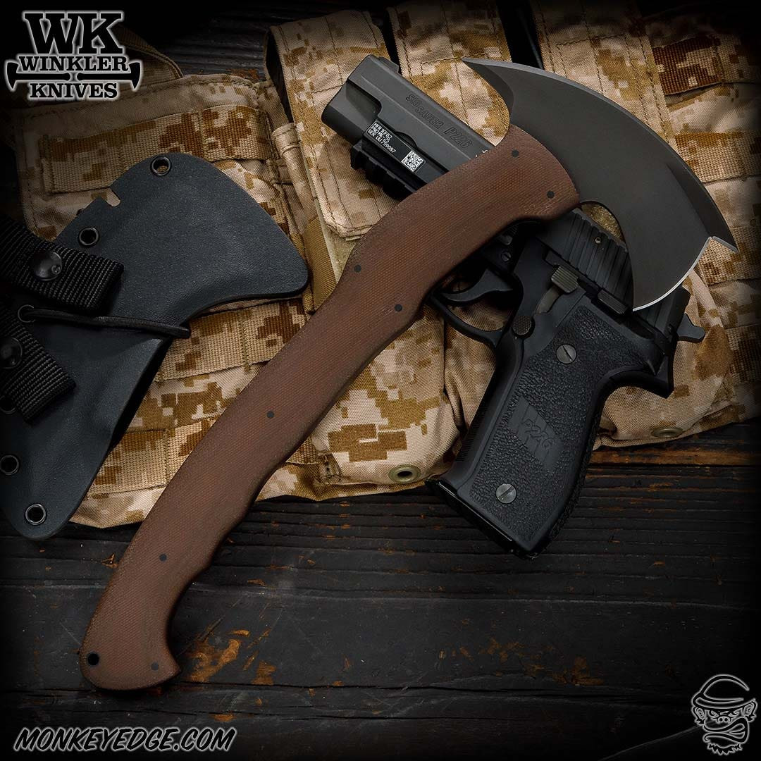 Monkey Edge - Winkler Knives Axe: RnD Axe w/Spike