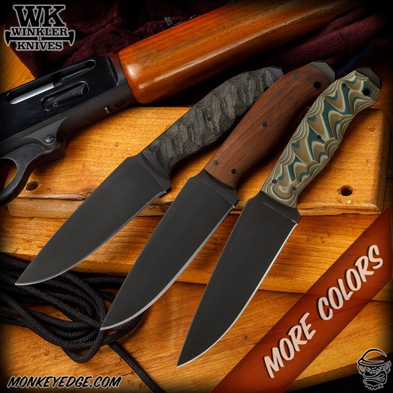 Monkey Edge - Winkler Knives Fixed: Drop Point Crusher