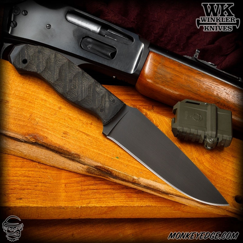 Monkey Edge - Winkler Knives Fixed: Drop Point Crusher