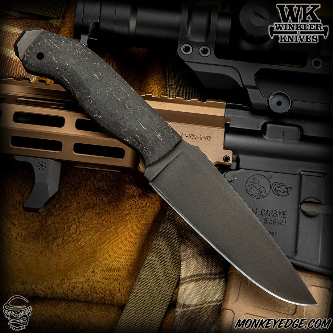 Monkey Edge - Winkler Knives Fixed: Drop Point Crusher