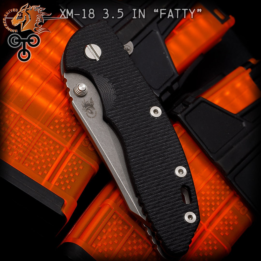 Monkey Edge - Hinderer Knives: XM-18 3.5 inch Fatty Wharncliffe w