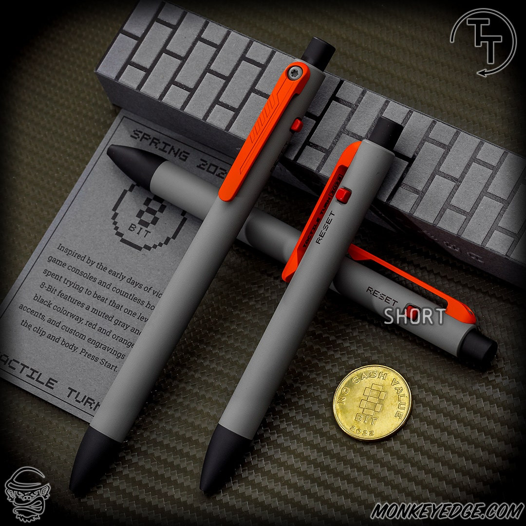 Monkey Edge - Tactile Turn: Side Click Pen - 8-Bit Limited Edition