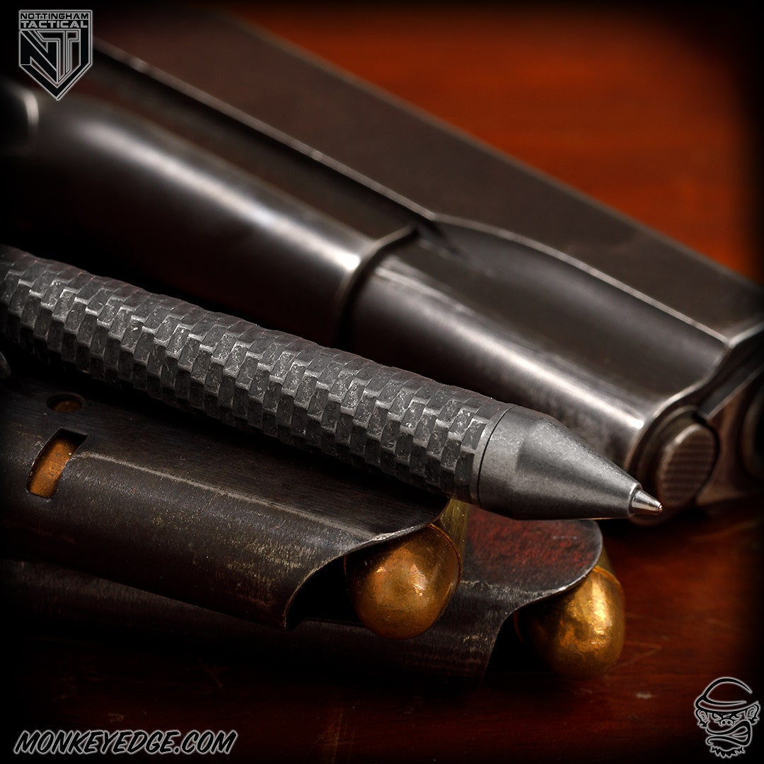Monkey Edge - Nottingham Tactical: Standard Pen - Titanium Two