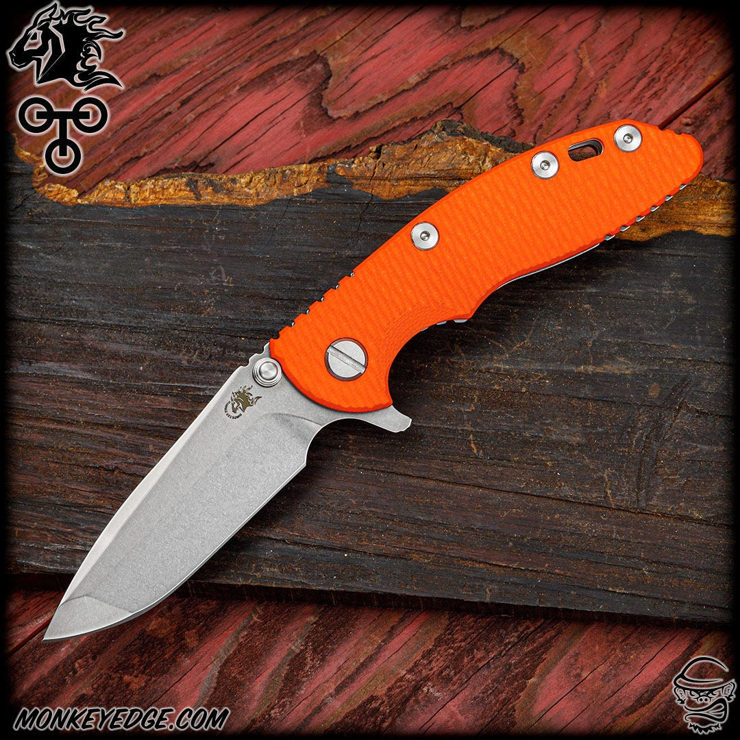 Monkey Edge - Hinderer Knives: XM-18 3 inch Spanto w/Tri-Way