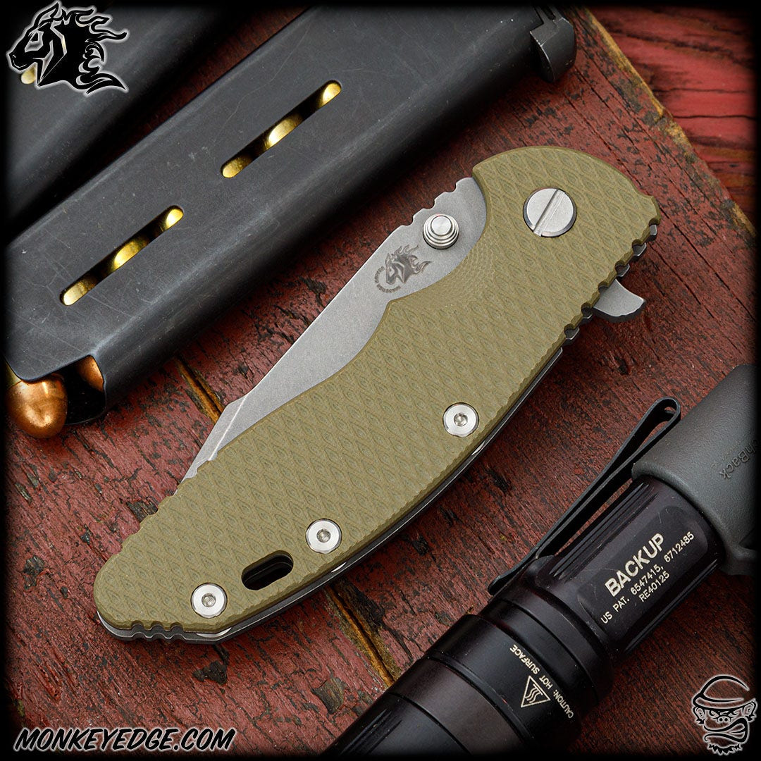 Monkey Edge - Hinderer Knives: XM-18 3.5 inch Harpoon Spanto