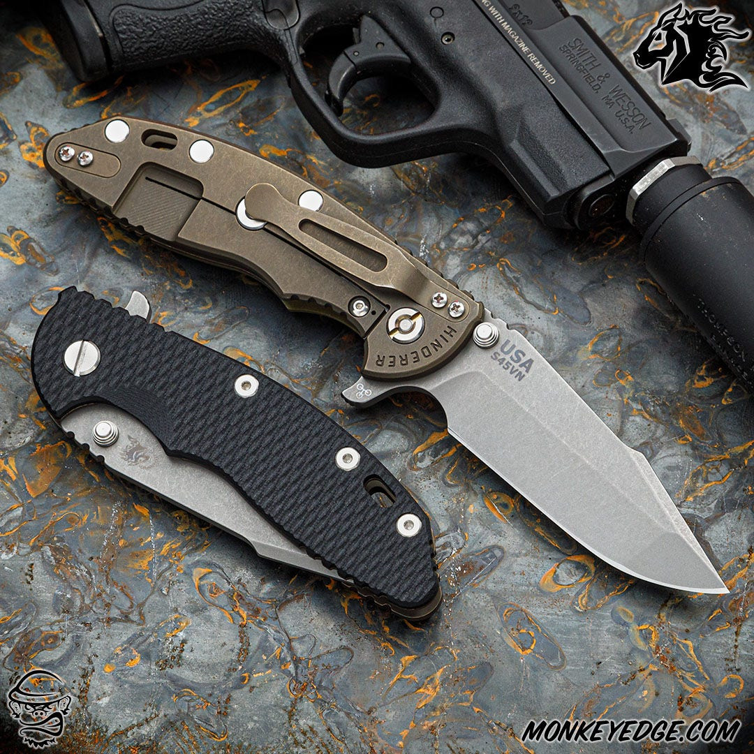 Monkey Edge - Hinderer Knives: XM-18 3.5 inch Harpoon Spanto