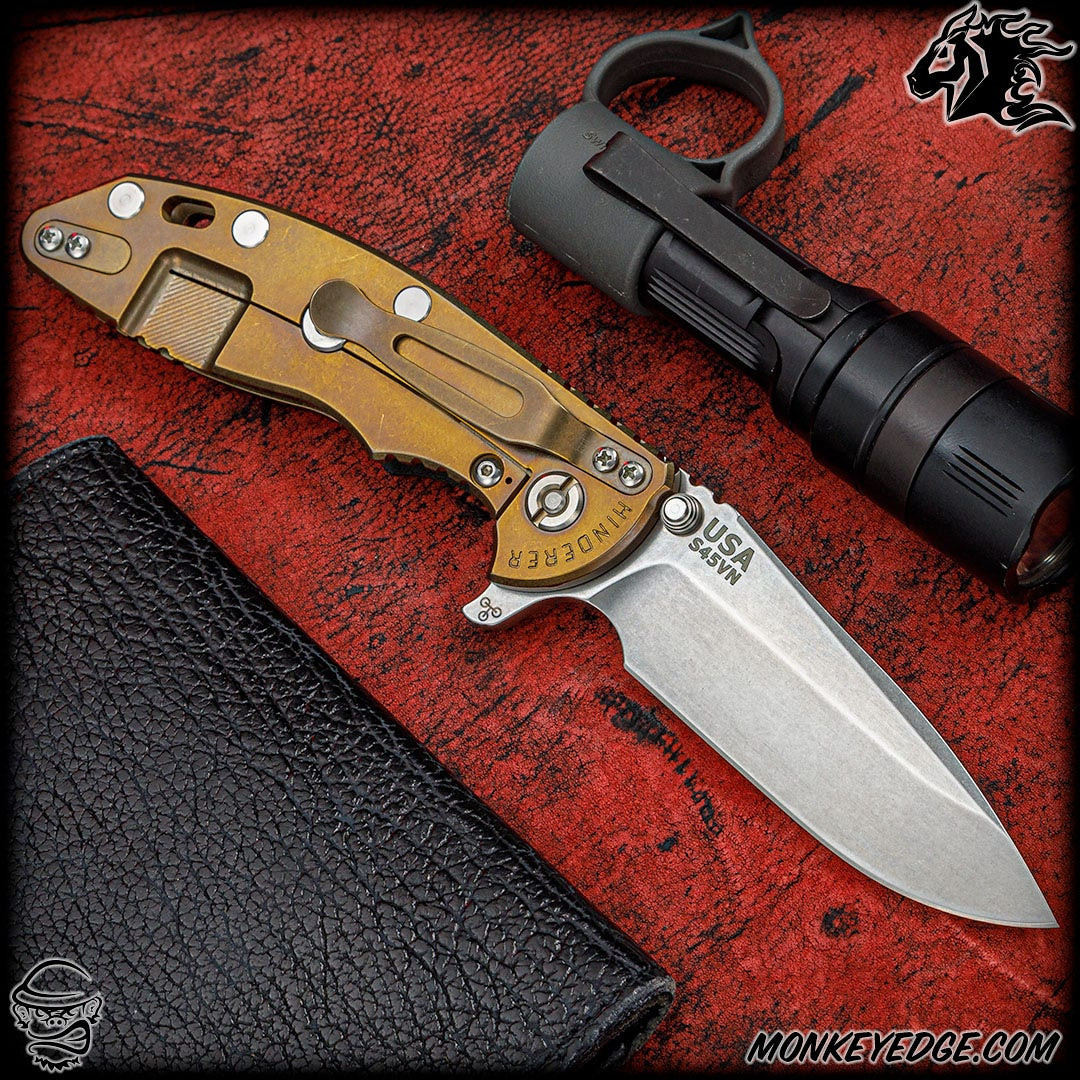 Monkey Edge - Hinderer Knives: XM-18 3.5 inch Spearpoint