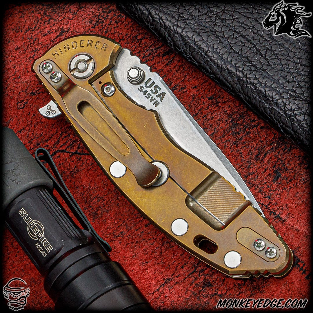 Monkey Edge - Hinderer Knives: XM-18 3.5 inch Spearpoint