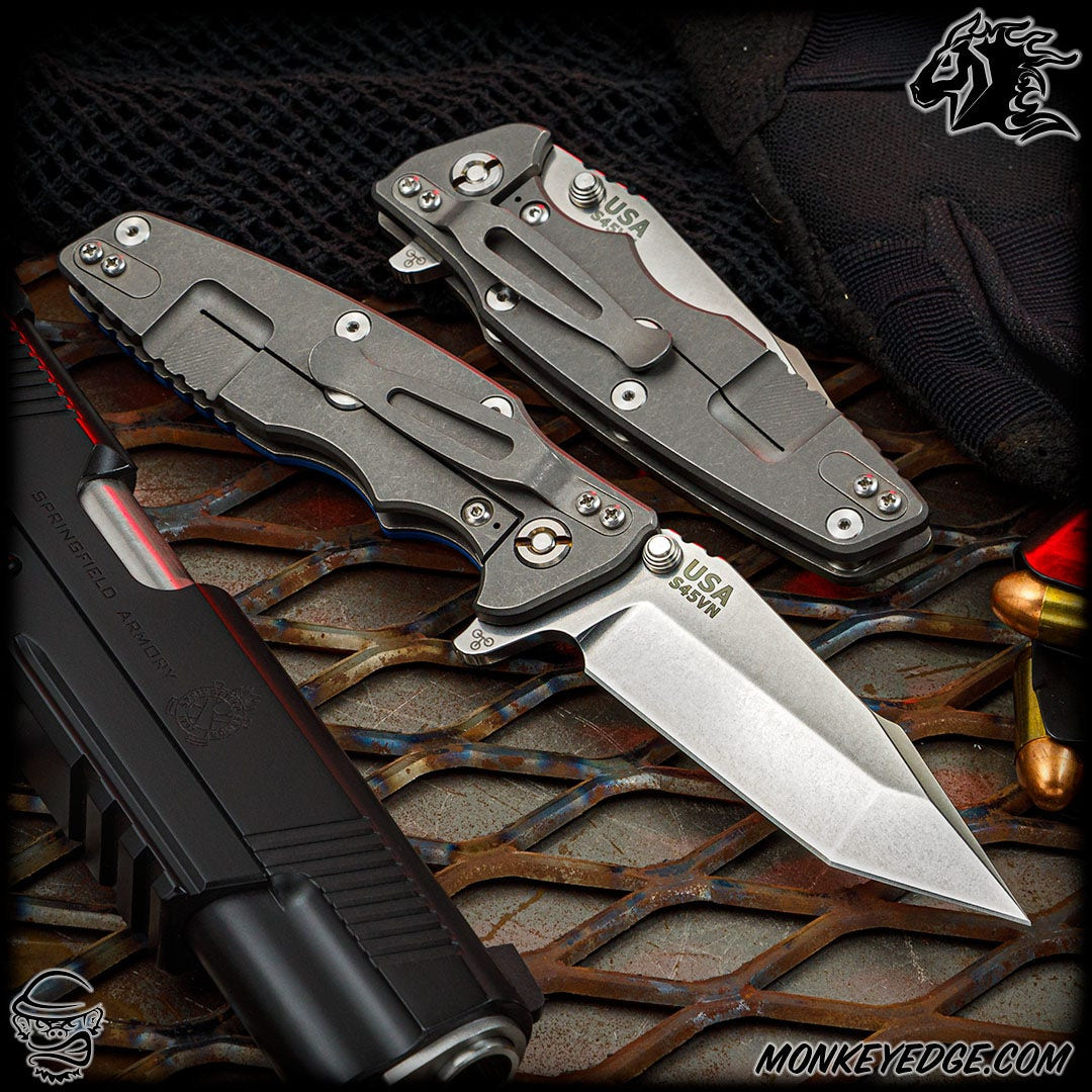 Monkey Edge - Hinderer Knives: Eklipse 3.5 Inch Harpoon Tanto