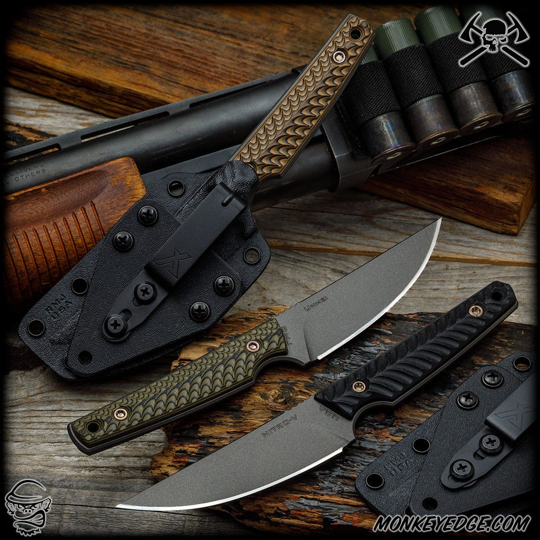 無印良品 RMJ-11B Monkey Edge - RMJ Tactical Fixed Blade: Unmei