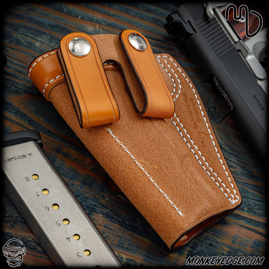 Monkey Edge - Del Fatti Leather: ISP-SS Holster LEFT HANDED