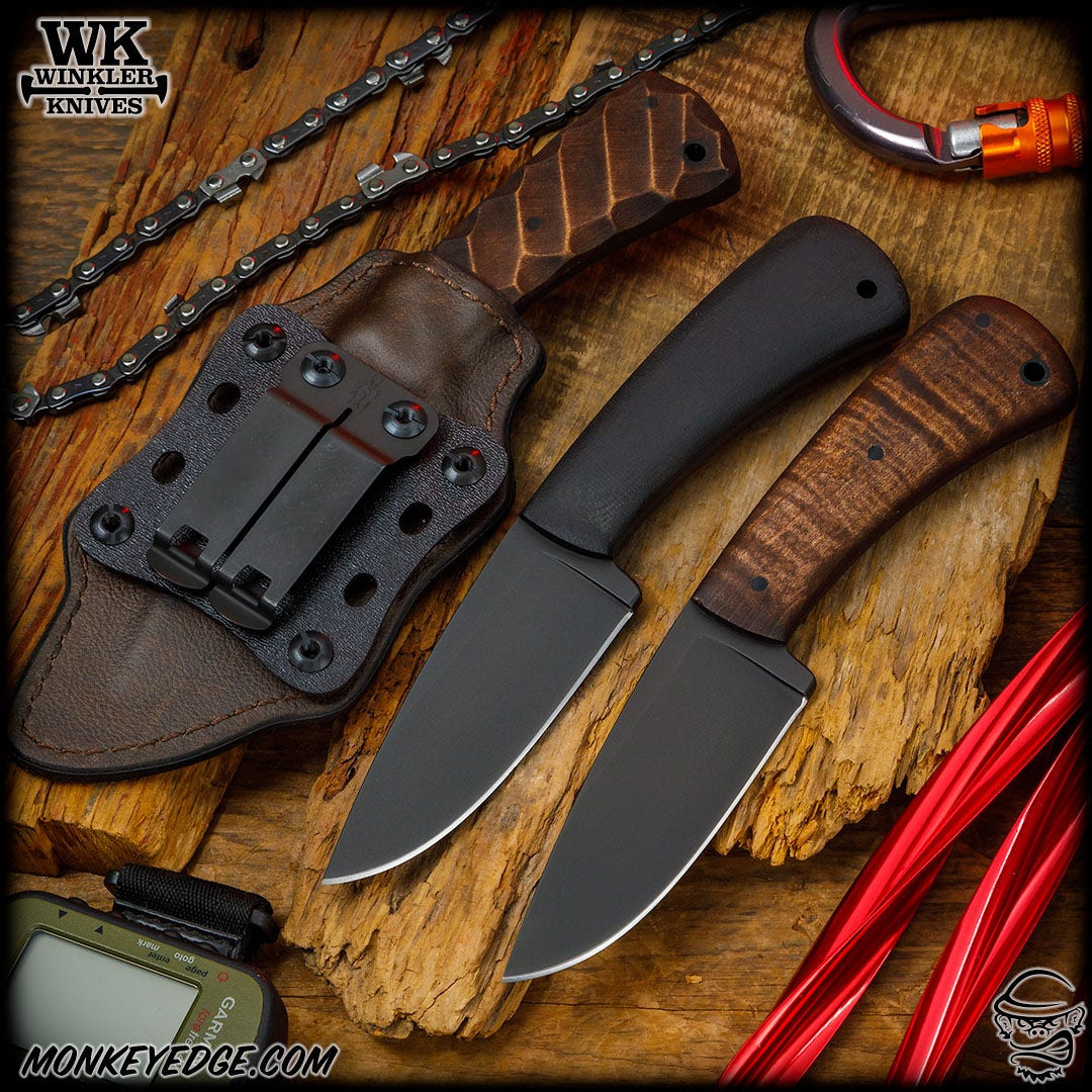 Monkey Edge - Winkler Knives Fixed: Forest Edge