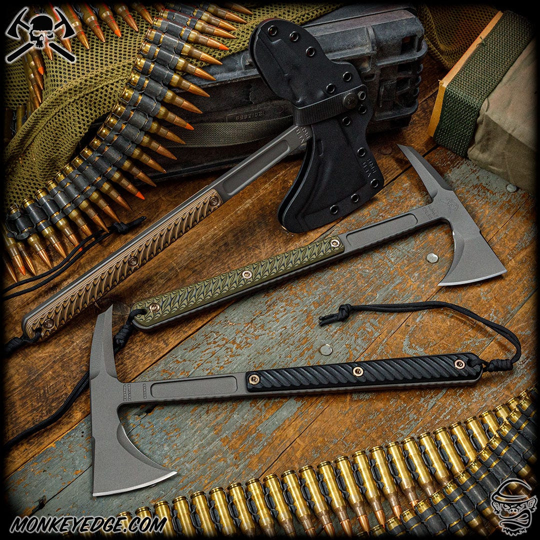 Monkey Edge - RMJ Tactical Tomahawk: Kestrel Feather