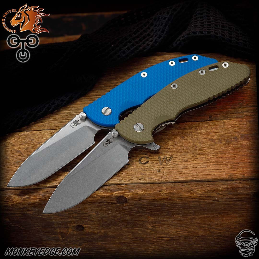 Monkey Edge - Hinderer Knives: XM-24 Slicer (Hollow Grind