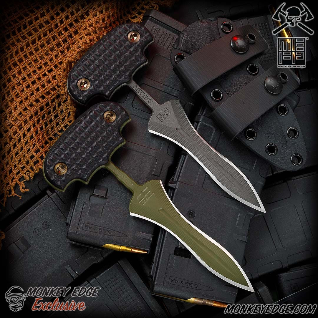新品　RMJ Jungle combat レプリカ　鍛造D2ブレード　ナイフ Monkey Edge - RMJ Tactical Fixed Blade: Reaver Dagger - Monkey